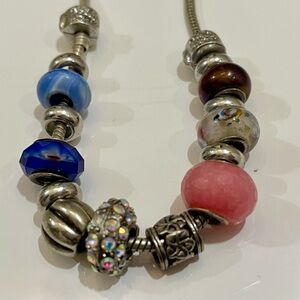 Authentic Pandora beaded necklace